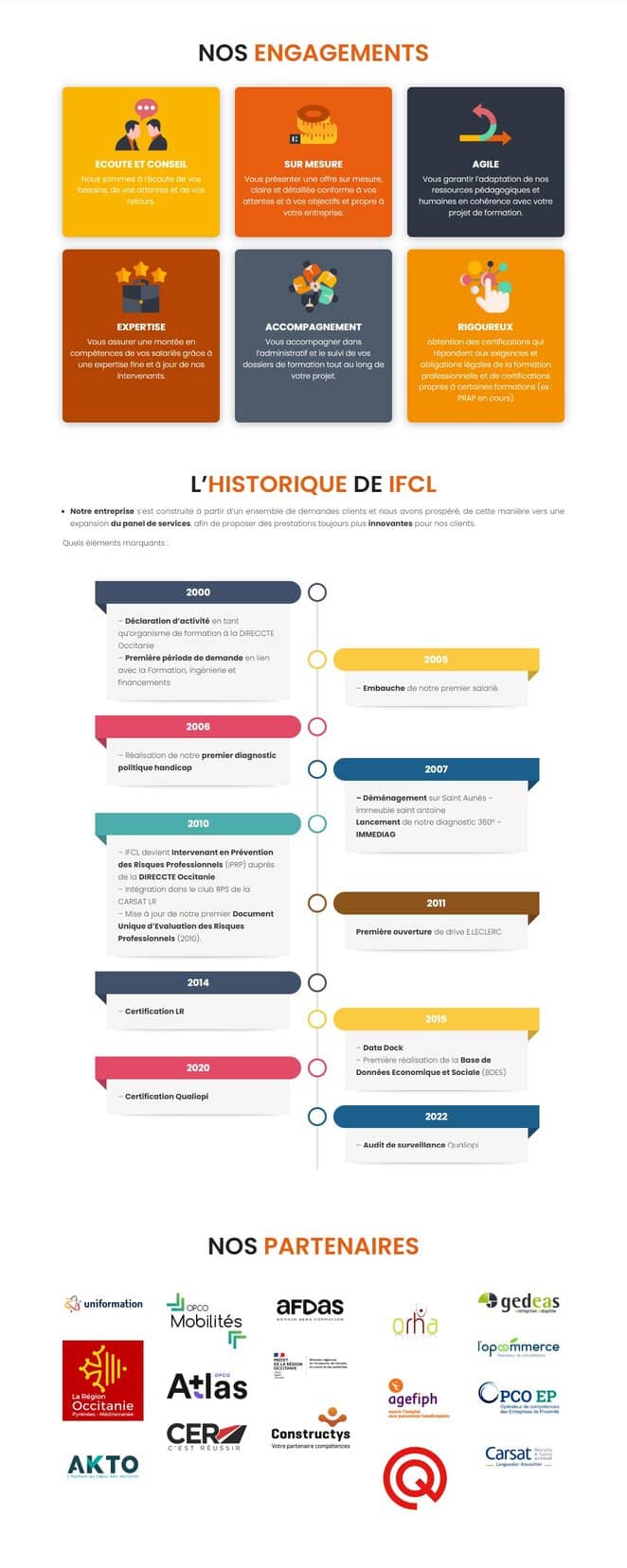 CC Aperçu du site internet de Art et Culture ébène