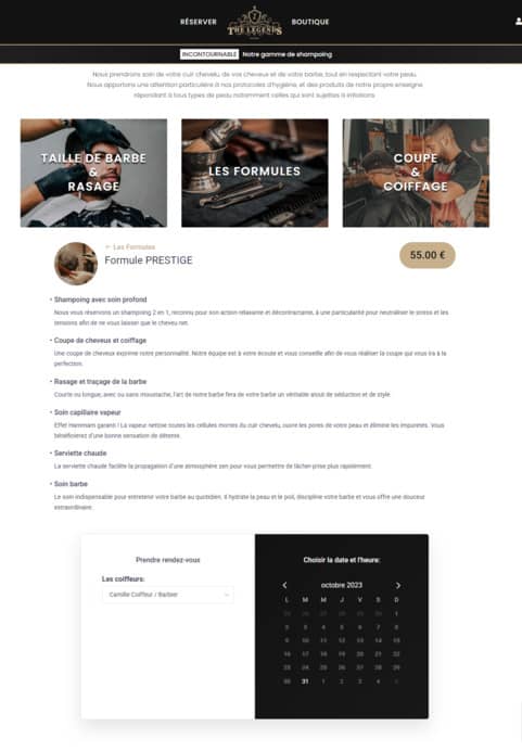 Aperçu du site internet de Art et Culture ébène