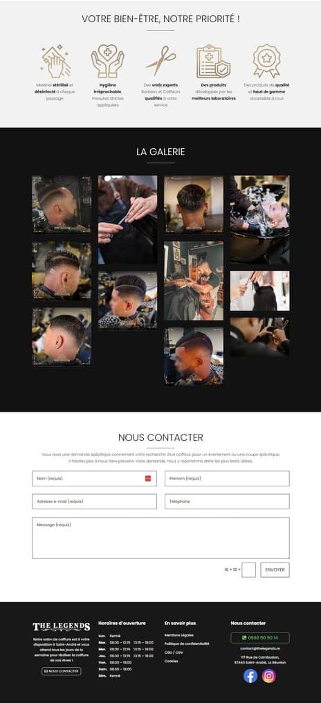 Aperçu du site internet de Art et Culture ébène