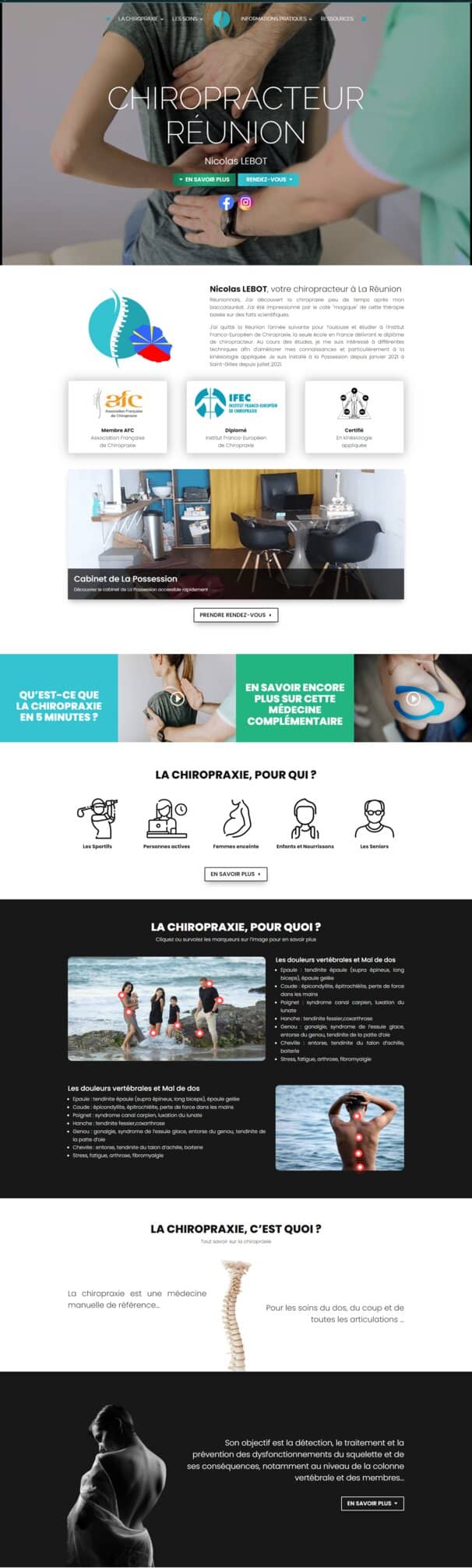 Aperçu du site internet de Francetravo